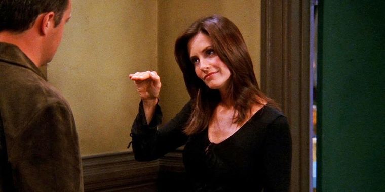 Monica emocionó a todos los fans de Friends
