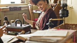 Maggie Smith como Violet, condesa viuda de Grantham en Downton Abbey