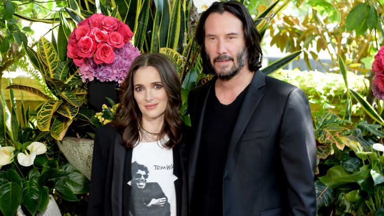 Winona Ryder y Keanu Reeves