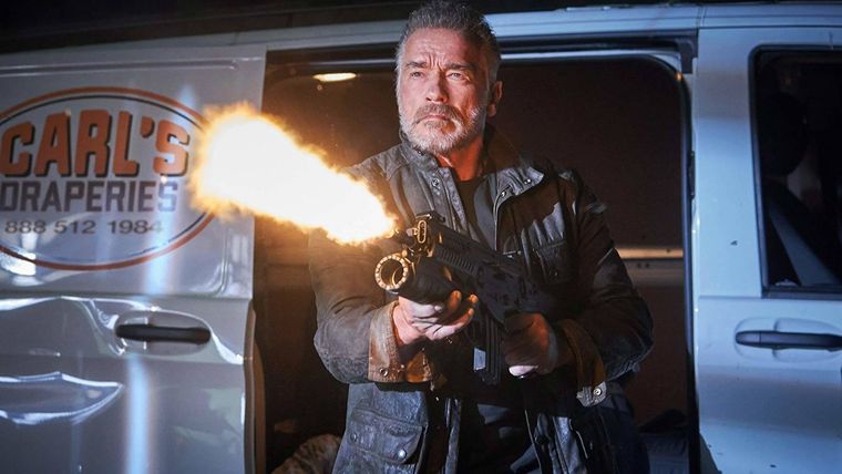 Arnold Schwarzenegger en su última película, Terminator: Dark Fate