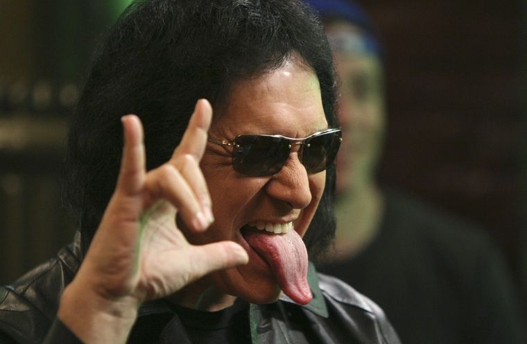 Gene Simmons, el líder de Kiss