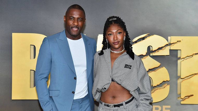 Idris Elba junto a su hija