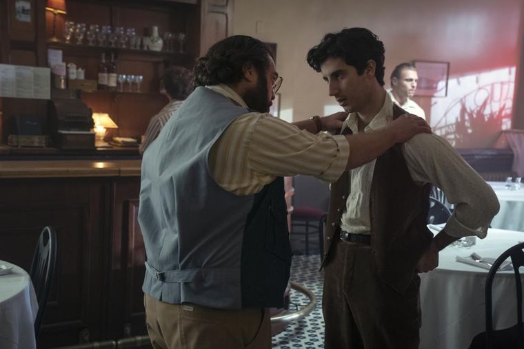 Anthony Ippolito, el futuro Sylvester Stallone / Rocky Balboa, en la biopic The Offer. Anthony Ippolito, el futuro Sylvester Stallone / Rocky Balboa, en la biopic The Offer.