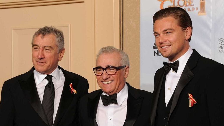 De Niro, Scorsese y Di Caprio