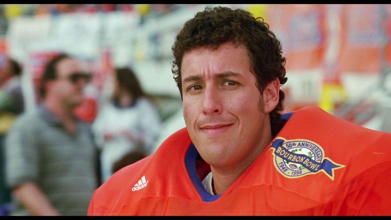 Sandler como Bobby Boucher en The Waterboy