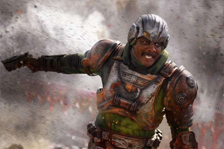 Idris Elba es Man-at-Arms en Masters of the Universe.