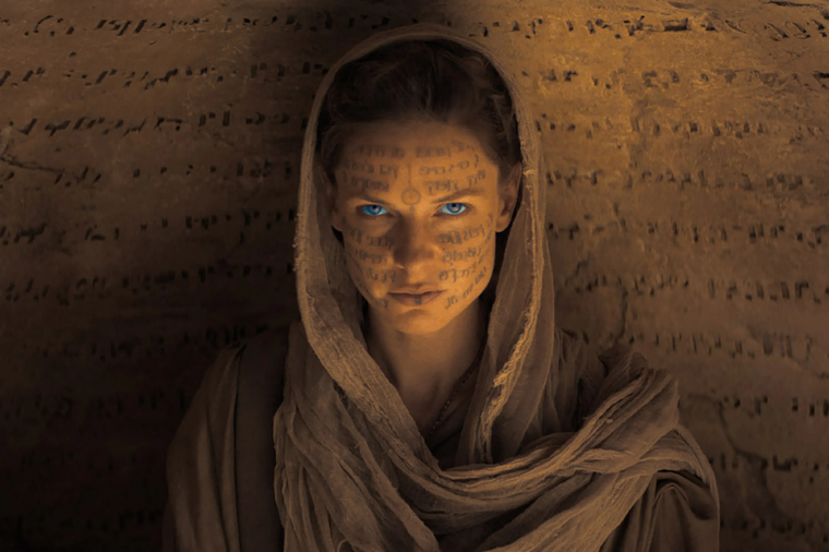 Rebecca Ferguson como la dama Jessica en Dune