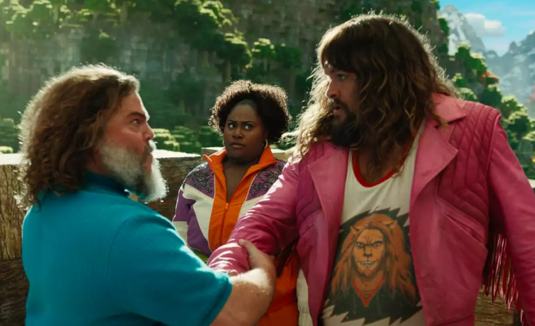 La dupla Jack Black y Jason Momoa fue uno de los grandes aciertos de Una Película de Minecraft. La dupla Jack Black y Jason Momoa fue uno de los grandes aciertos de Una Película de Minecraft.