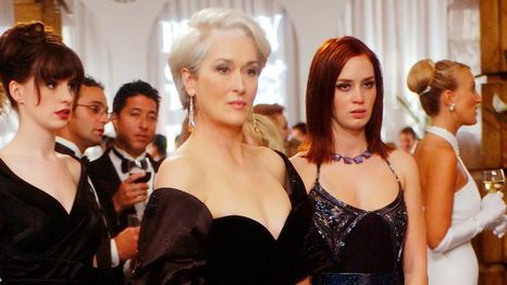 Andy, Miranda y Emily se alistan para una gala