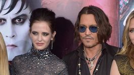 Eva Green junto a Johnny Depp