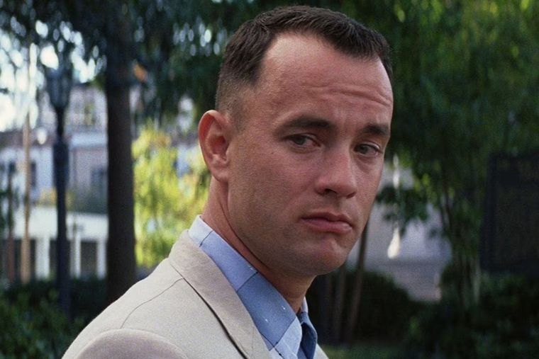 Tom Hanks ganó el Oscar a Mejor actor por su actuación en Forrest Gump