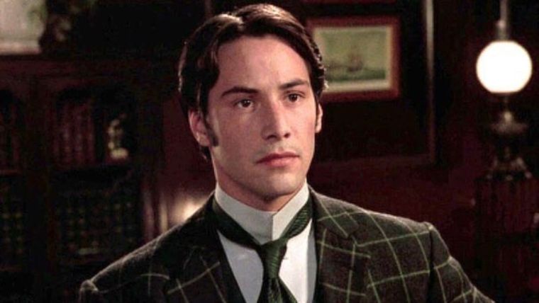 Keanu Reeves es Jonathan Harker en Drácula, de Bram Stoker.