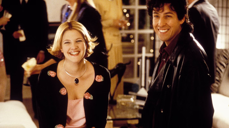 Adam Sandler y Drew Barrymore protagonizan la comedia estrenada en 1998. Adam Sandler y Drew Barrymore protagonizan la comedia estrenada en 1998. 