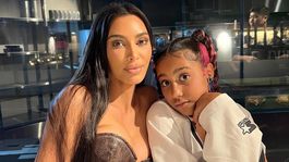 North West es hija de Kim Kardashian y Kanye West