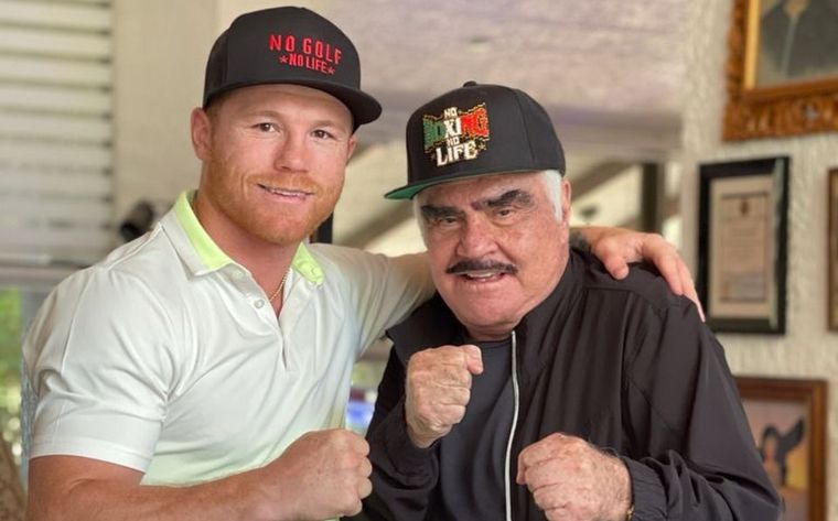 Vicente Fernández y Canelo Álvarez tenían una muy buena relación