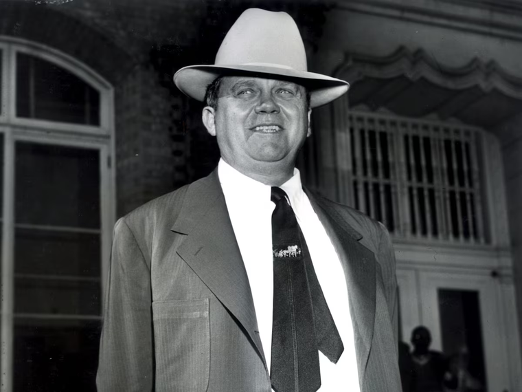 Benny Binion, el empresario que inspira la nueva serie de MGM. Benny Binion, el empresario que inspira la nueva serie de MGM.