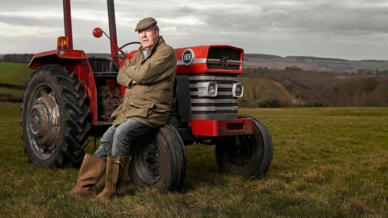 Jeremy Clarkson y su tractor, protagonistas de este peculiar documental