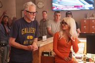 James Gunn durante el rodaje de Superman.