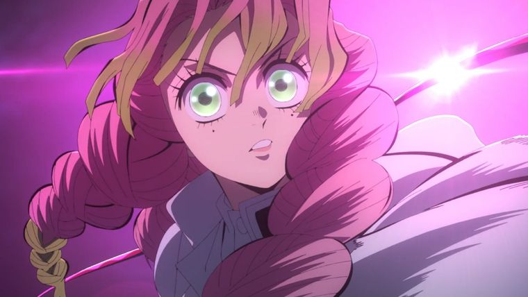 Mitsuri se luce en el reciente episodio de Kimetsu No Yaiba