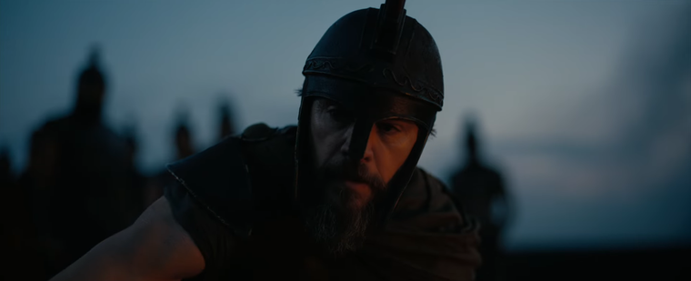 Matt Damon como Odiseo, el protagonista de La Odisea. Matt Damon como Odiseo, el protagonista de La Odisea.