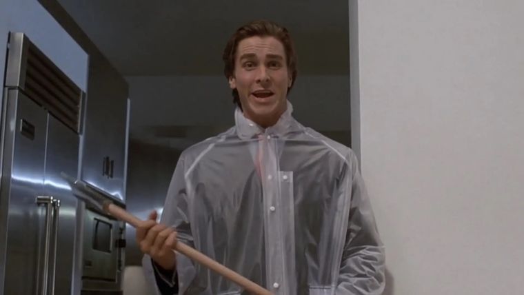 Christian Bale es el protagonista de Psicópata americano (2000)