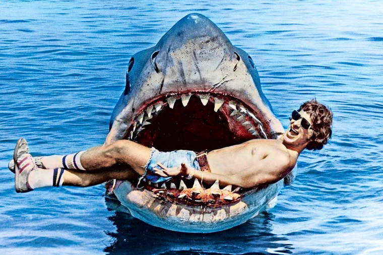 El director se sintió muy presionado durante la realización de Jaws. 