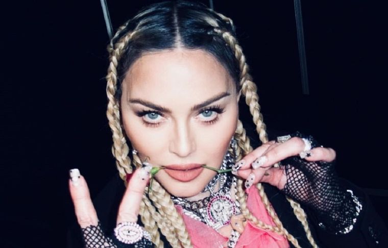 La cantante Madonna tiene 64 años.