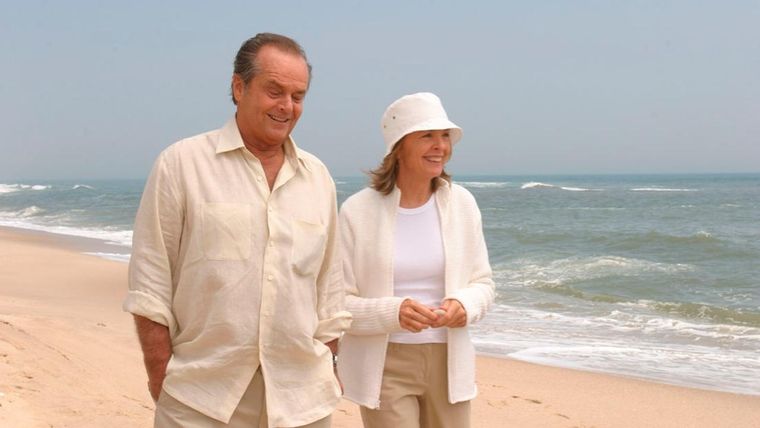 Jack Nicholson y Diane Keaton protagonizaron Alguien tiene que ceder en 2003 Jack Nicholson y Diane Keaton protagonizaron Alguien tiene que ceder en 2003