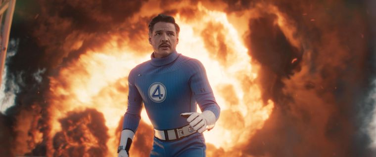 Pedro Pascal es Reed Richards / Mr. Fantastic en Los Cuatro Fantásticos: Primeros Pasos.