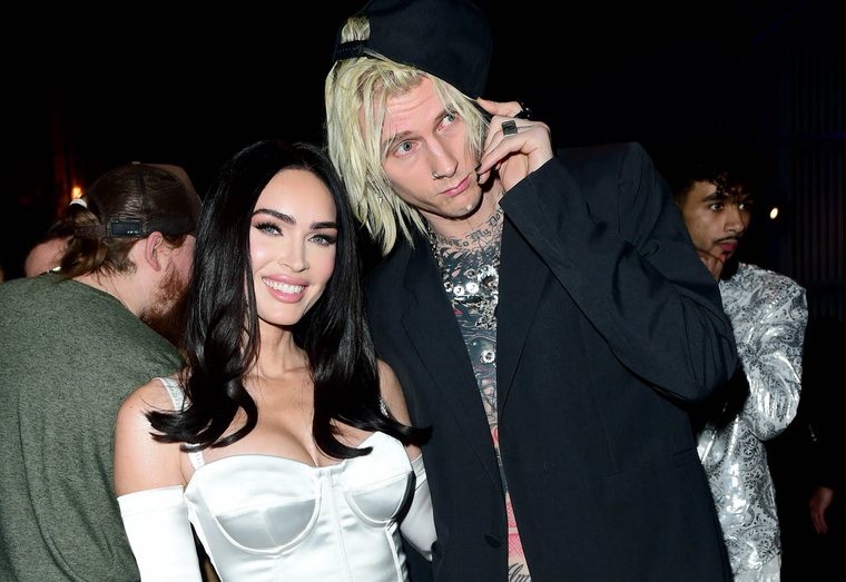Megan Fox junto a Machine Guna Kelly
