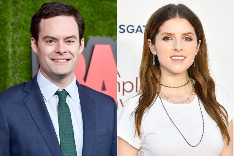 Bill Hader y Anna Kendrick