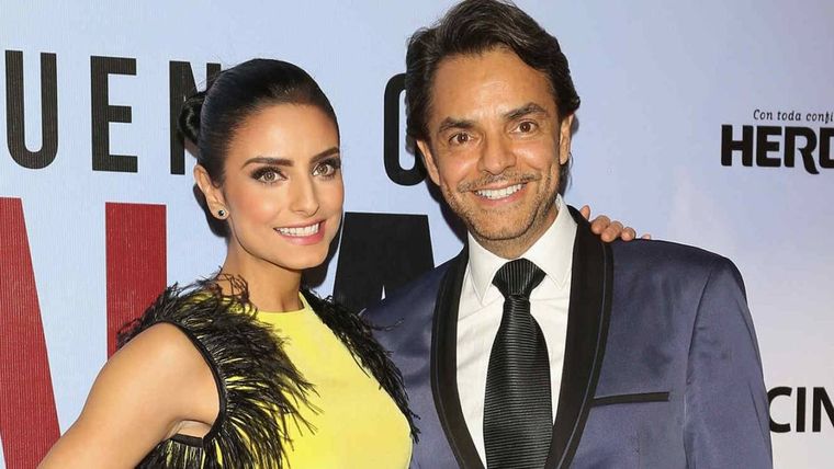 Aislinn y Eugenio Derbez