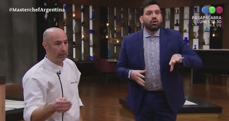 A pesar de los consejos de Damián y el chef invitado, uno de los platos no convenció