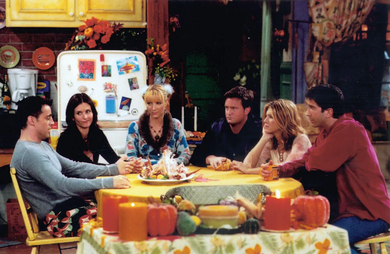 Friends se mantuvo durante 10 temporadas y es una de las sitcoms más exitosas de la historia