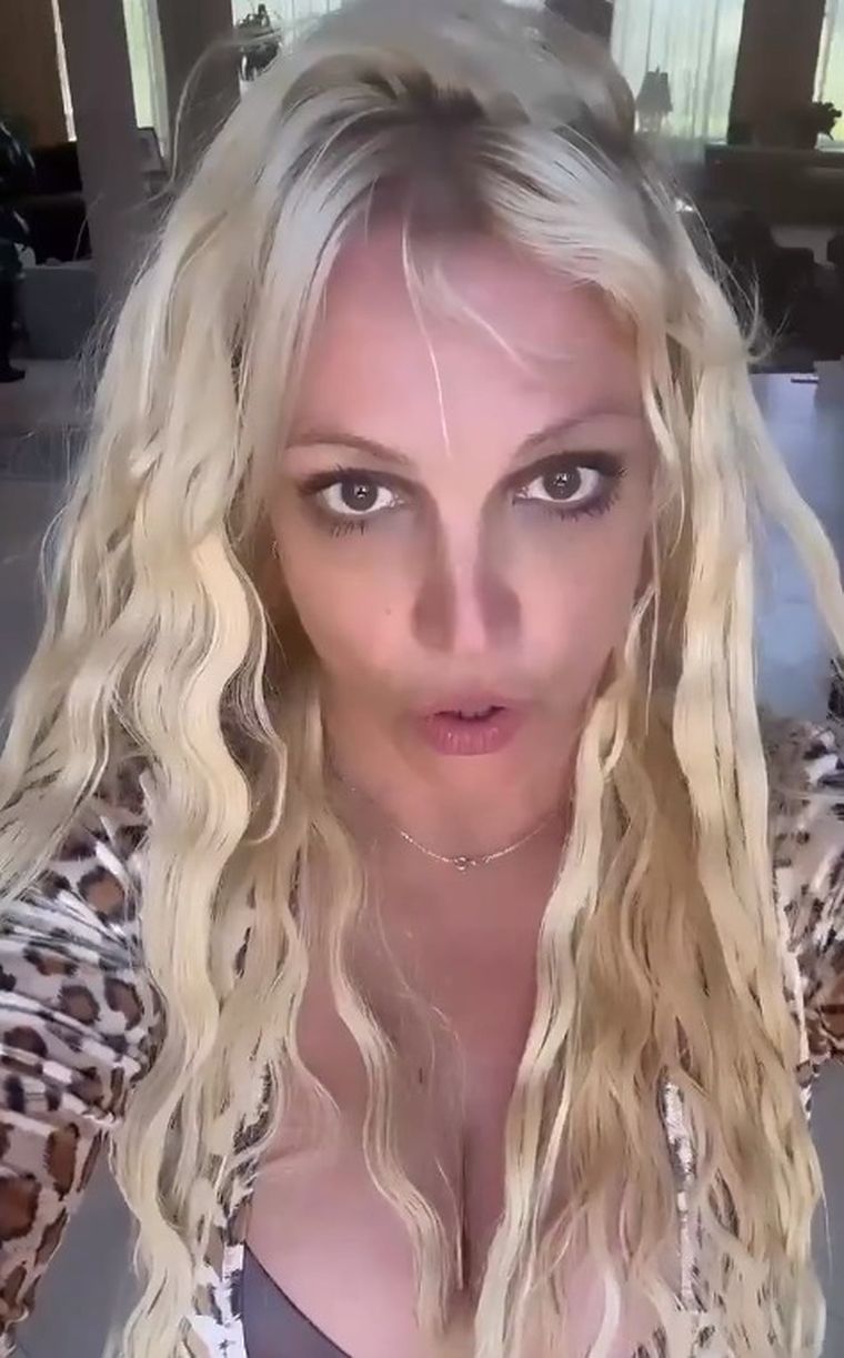 Britney Spears publicó un furioso mensaje en su cuenta de Instagram