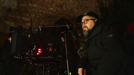 Robert Eggers en el rodaje de Nosferatu (2024)