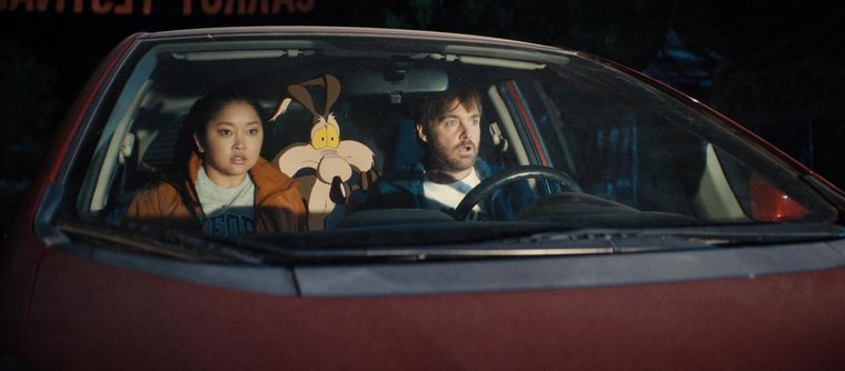 Will Forte, Lana Condor y Wile en Coyote vs. Acme. Will Forte, Lana Condor y Wile en Coyote vs. Acme.