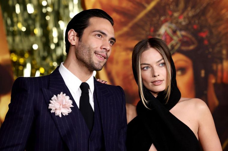 Diego Calva y Margot Robbie, los protagonistas de Babylon.