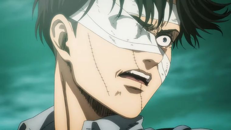 Levi no se pierde el final de Shingeki no Kyojin