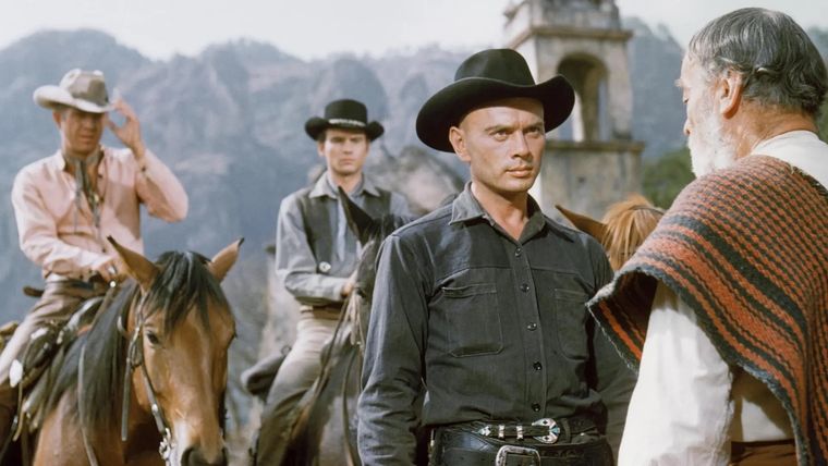 Yul Brynner protagoniza este inolvidable western de la década del 60