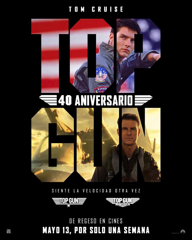 Top Gun vuelve a los cines de Argentina a mediados de mayo Top Gun vuelve a los cines de Argentina a mediados de mayo