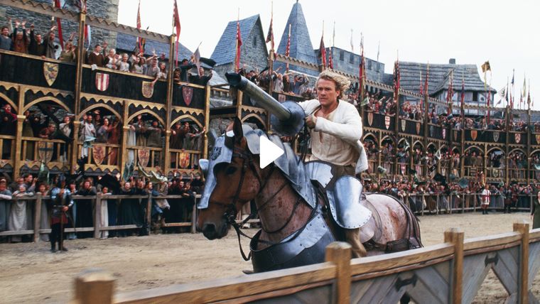 Corazón de caballero, la película con Heath Ledger que llegó a HBO Max Corazón de caballero, la película con Heath Ledger que llegó a HBO Max