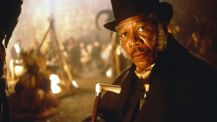 Morgan Freeman en Amistad