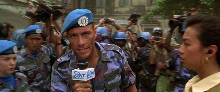 Jean-Claude Van Damme como un conocido personaje de videojuegos