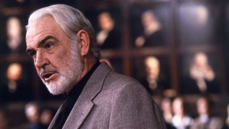 La actuación de Sean Connery en la película fue muy bien recibida por la crítica La actuación de Sean Connery en la película fue muy bien recibida por la crítica