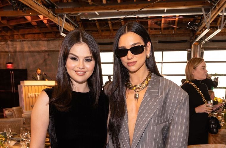 Selena Gomez y Dua Lipa se han mostrado pocas veces juntas en público