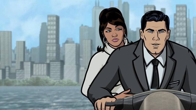 Archer es considerada una de las mejores series animadas para adultos. 