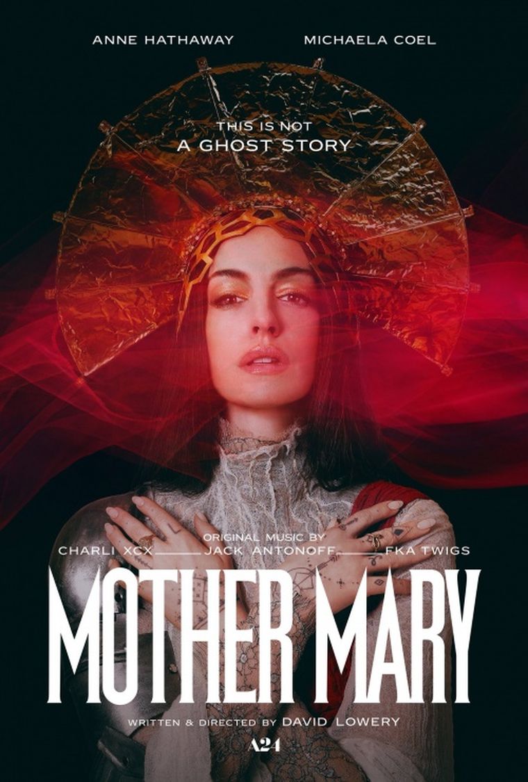 Poster de Mother Mary, la nueva película de David Lowery. Poster de Mother Mary, la nueva película de David Lowery.