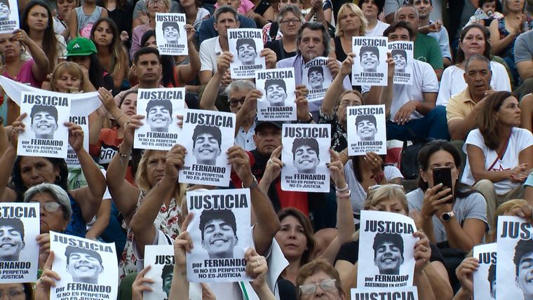 El crimen de Fernando Báez Sosa impulsó un gran pedido de justicia por parte de familiares, amigos y medios de comunicación.  El crimen de Fernando Báez Sosa impulsó un gran pedido de justicia por parte de familiares, amigos y medios de comunicación. 