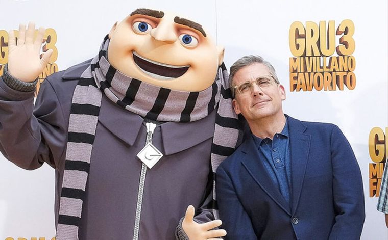 Steve Carell es la voz de Gru desde 2010